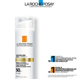 La Roche Posay protector solar facial anthelios age correct crema ligera fps50  La Roche Posay Anthelios Bruma Invisible Ultraligera FPS 50 Protector 