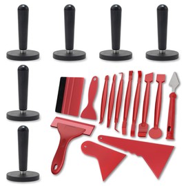 SALUDABLE Car Wrapping Film Construction Kit Magnet Squeegee Car Tool Set