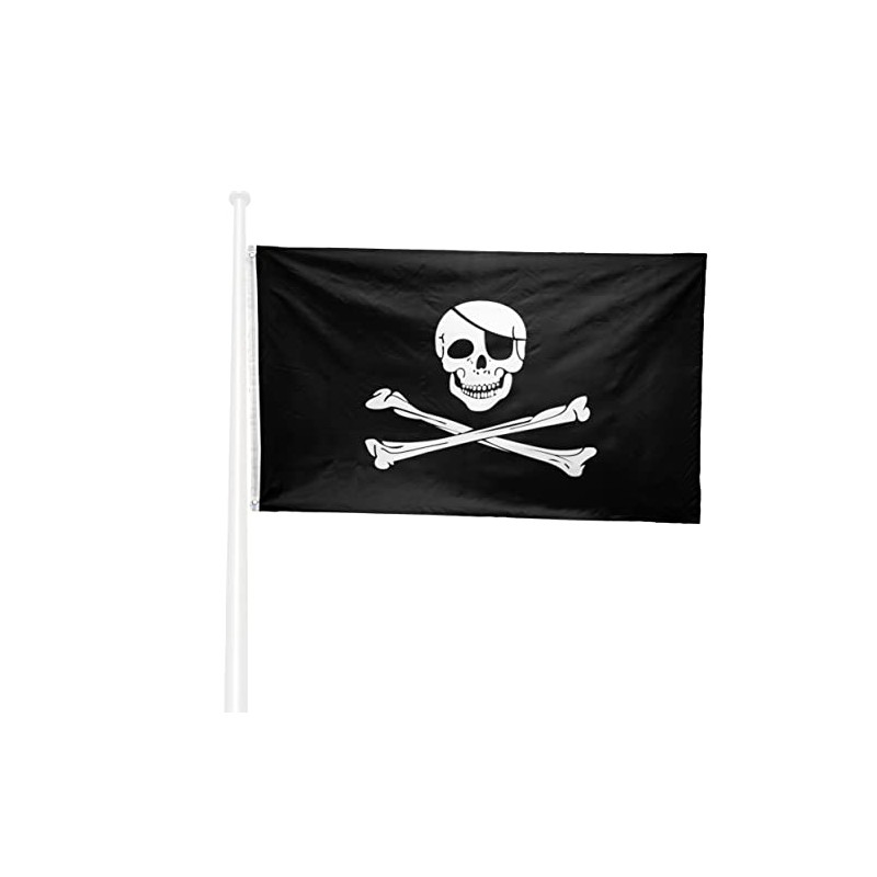 KliKil Pirate Jolly Roger Flag