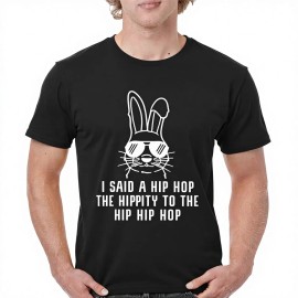 Vintage Round Neck Graphic Print T-Shirts for Men Summer Fall Short SleeveColor: C19-white, Size: L