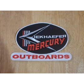 New Large Vintage OEM Kiekhaefer Mercury Outboards Patch 8.5" X 6"
