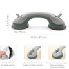 2 Pack Suction Grab Rails for Bathroom, 12 inch Shower