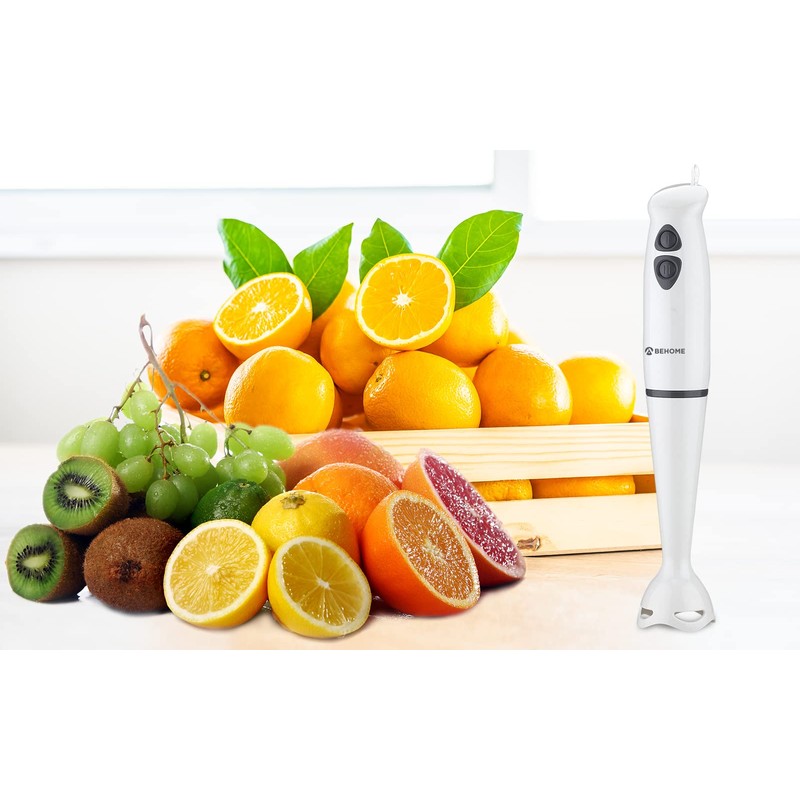 BEHOME White 250 Watt Mini Bucket BEHOME with Stainless Steel