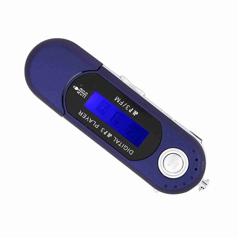 Portable Music MP3 USB Player With LCD Screen FM Radio