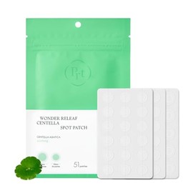 PURITO Seoul Wonder Releaf Centella Spot Parche, Coreano Centella, Para Piel Sensible, Calmante, Parches De Espinillas Para La Cara, Pegatinas Spot,  