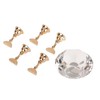 Magnetic Nail Tip Practice Stand Base Crystal Alloy Holder Nail