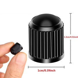 Car Tire Valve Stem Cap, Tire Valve Stem Cover, Dustproof Car Tire Valve Cover with O Ring, Car Motorcycle Tire Repair & Fitting Tool