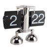 Retro Digital Flip Down Clock Flip Desk Clock Mechanical Battery