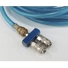 Scheppach Pneumatic Quick Couplings Set, 2 Way, 1 Piece, Blue/Silver,