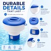 Floating Pool Chlorine Tablet Dispenser for Water Care – Adjustable