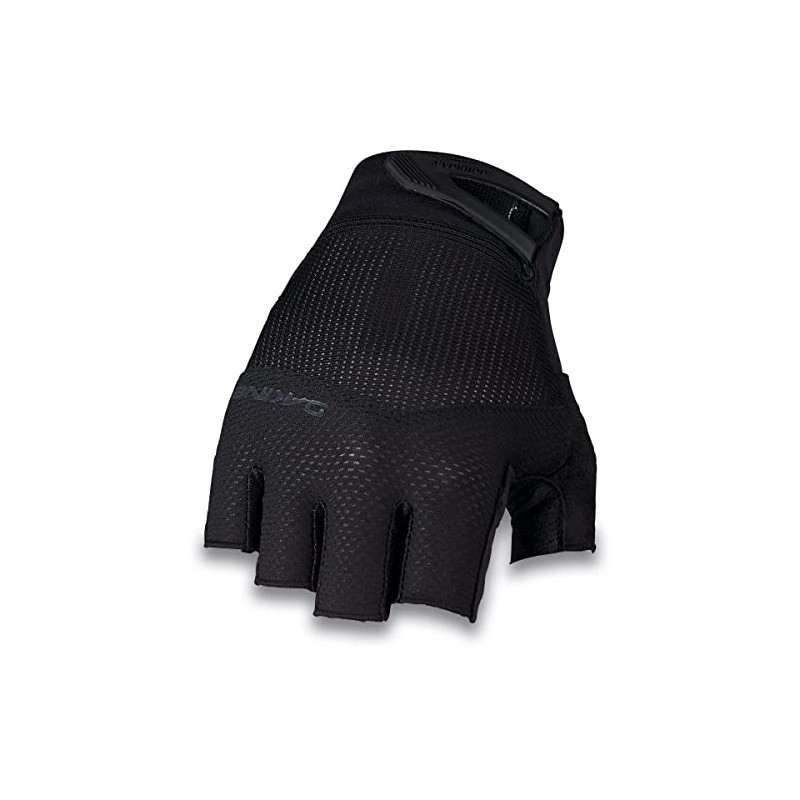 Dakine Mens Boundary Half Finger Biking Gloves, Black, Large