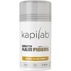Kapilab Hair Blonde Premium Hair Powder for Thickening Hair Fibres for Thinning Hair Keratin Hair Powder More Volume Hair Fibres for Men and Women - 12.5 g