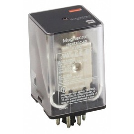 Schneider Electric 24VAC, 8-Pin Octal Base General Purpose General Purpose Relay; AC Contact Rating: 10A @ 277V