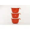 TUPPERWARE Combiplus Mixing Bowl Small 650 ml (3) Terracotta with