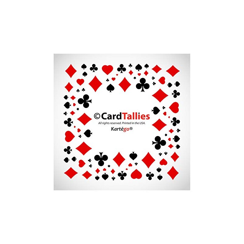 Court Whist Score Pads (5 Pads, 50 Sheets Each) Enjoy