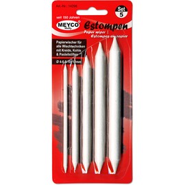 Meyco Paper Pen – Estompen – Blending Pen for Smudging Pencil – Wiping Pen – Paper Mop