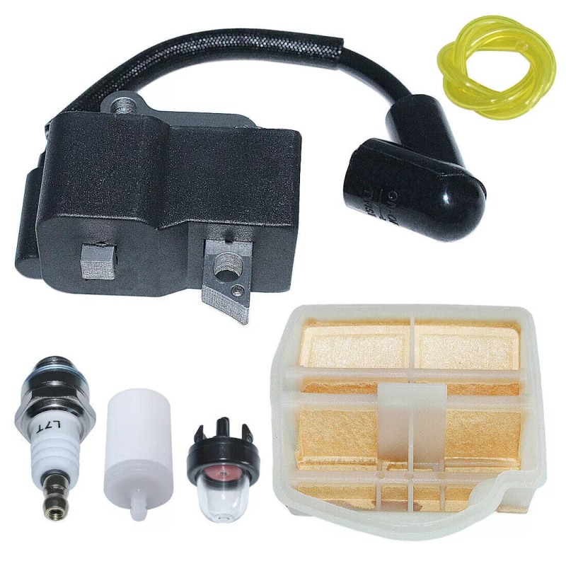 For HUSQVARNA Ignition Coil Air Filter Kit For HUSQVARNA 445