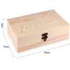 Wooden Box with Lid 25 x 15 x 8 cm,