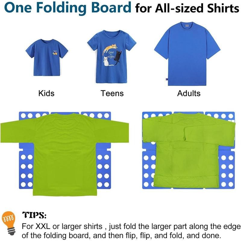 t Shirt Folder Clothes Folding Board Plastic Laundry Folder Home