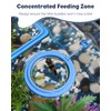 Pawfly 2 Pcs Fish Feeding Ring for Aquarium – Round