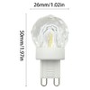 G9 2W LED Bulb Mini Globe Crystal Light (20W Equivalent)