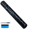 LZLRUN LZLRUN Forged Carbon Fiber Black Vinyl Wrap Roll Air