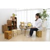 Foldable Paper Stool Rilakkuma Stool Chair