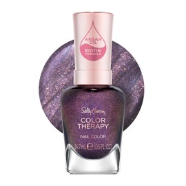 Sally Hansen Color Therapy™, Royal Confidante, Argan Oil, Long Lasting, Healthy Nails, Purple Nail Polish