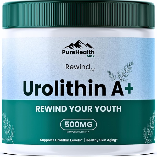 Rewind Urolithin A Supplement - Mitopure A+ Advanced Longevity Mitochondrial