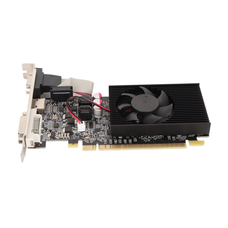 GT730 2GB GDDR3 Graphics Card Single Cooling Fan 64 Bit