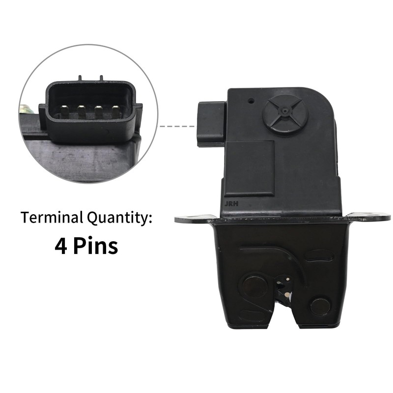 Aynaxcol Tailgate Latch Lock Assembly 81230-2V000 Trunk Latch Lock Actuator