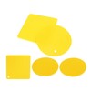 5Pcs Silicone Trivet Mat Square Round Honeycomb Hot Pad Non