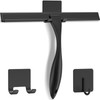All-Purpose Stainless Steel Shower Squeegee for Shower Doors with 2
