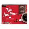 Tim Horton's Dark Roast Coffee K-Cups, Compatible with Keurig K-Cup