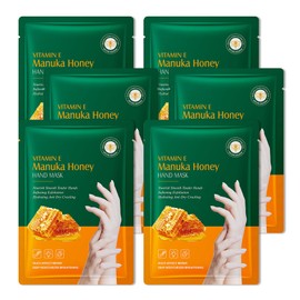 LJYBoBin Hand Mask Moisturizing Gloves 6 Pack,Hydrating Hand Mask for Women,Soft Gloves for Dry Cracked Skin G