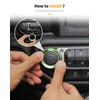 Hoolcar Window Switch Button Cover Volume Radio Air Conditioner Headlight