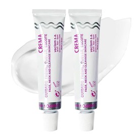 2PC Crema Antienvejecimiento para Mujeres,Face Neck  Decollet Anti-ageing Cream with Collagen,vitaminas y colgeno, hidratante y regeneradora,Mantiene 