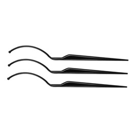 SAFIGLE 3Pcs Eyelash Auxiliary Tool for Grafting Display Stick for False Eyelash Extensions Black for Professional Salon and Home Use