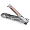 KeyUnity Titanium Foldable Nail Clipper with File, German 4116 Stainless