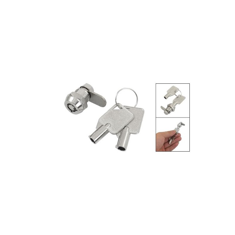 Sourcingmap 12mm Thread Household Cupboard Drawer Quarter Turn Cam Lock