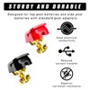 KVAEY Quick Release Connectors Battery Terminal Clamp, Quick Disconnect Top