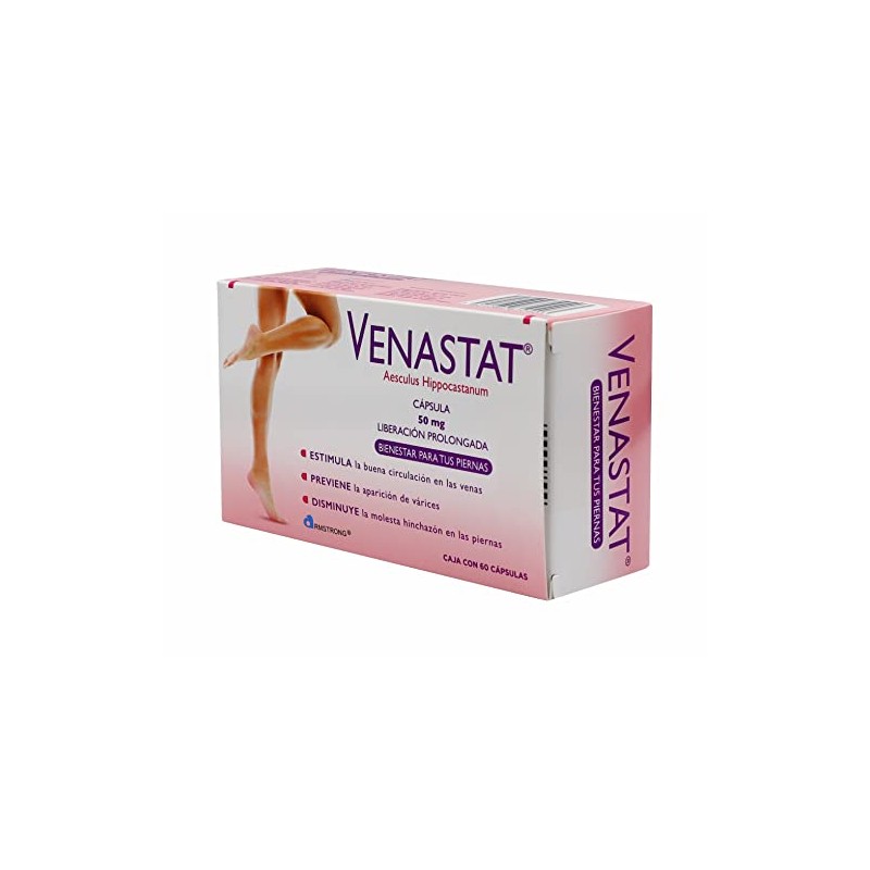 Venastat Cápsulas caja con 60 Piezas