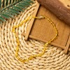 ZHAOXIA Baltic Natural Amber Necklace, No metal, lemon