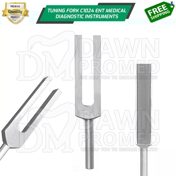 DawnProMed AMT 1024 Hz Medical-Grade Tuning Fork With Fixed Weights