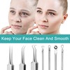 iCovalescent Pack of 7 Blackhead Remover, Pimple Squeezing Tool, High-Quality