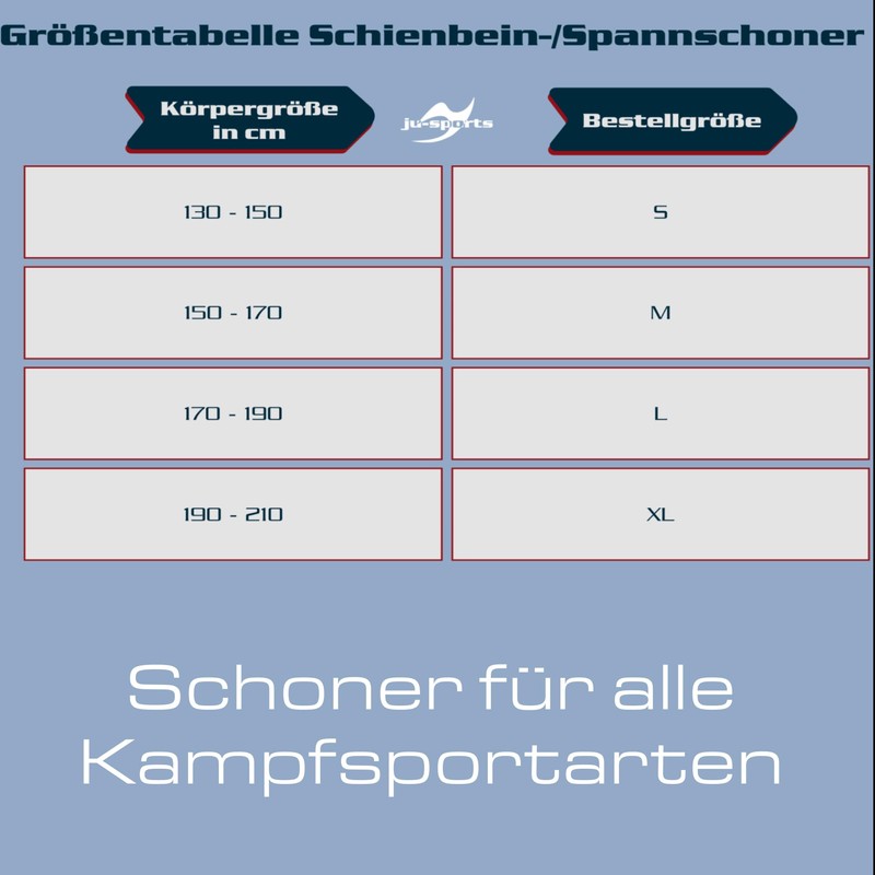 Ju-Sports Shin Guards - XL, Blue