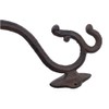 FLAG EMOTES Wall Mount Triple Hook Victorian Style Coat Hat