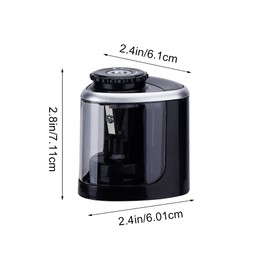 Electric Pencil Sharpeners Powerful Stall-Free Motor Portable Electric Battery Operated Pencil Sharpener Battery Powered Classroom Pencil Sharpeners for School Home Office Classroom