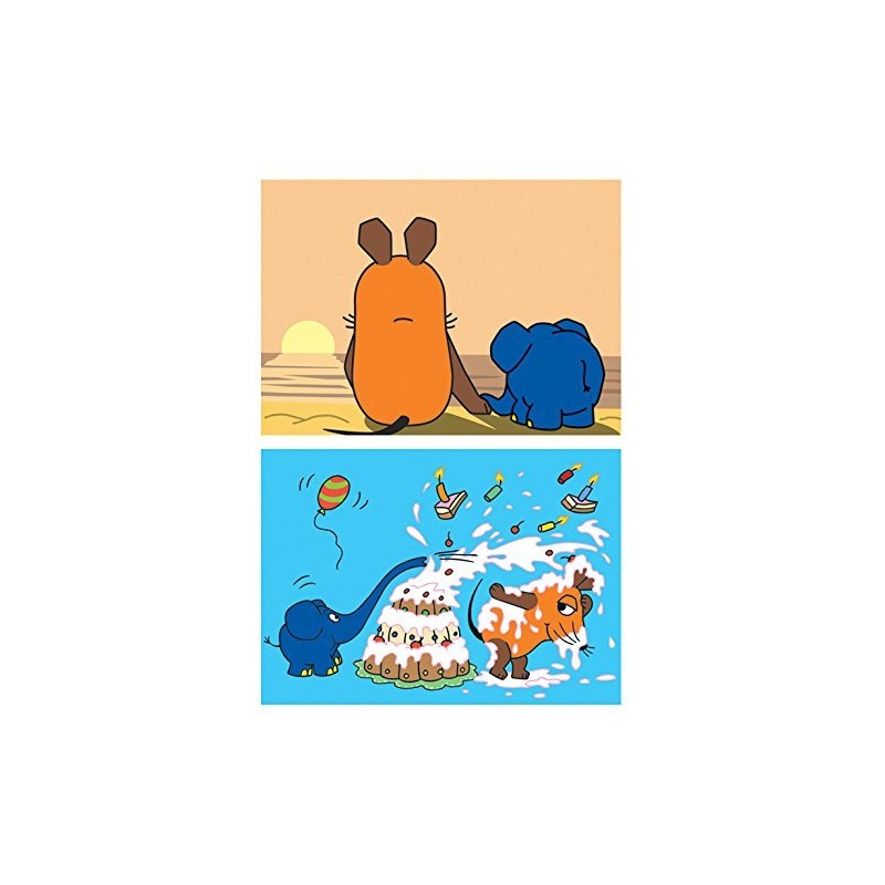 10-He Pack of: The 10 Most Beautiful The Mouse-Postcards +