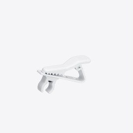 Saramonic Replacement White Lavalier Microphone Clip for Blink 500 Snow White Series Lavaliers and Most Saramonic (Wired & Wireless) and Other 7mm Lavaliers (SR-MC1-W)
